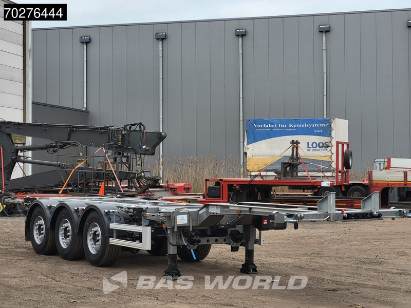 Lecitrailer SR3EC 3 axles UNUSED Liftachse Multi'45 - Semirremolque portacontenedore/ Intercambiable: foto 3 Lecitrailer SR3EC 3 axles UNUSED Liftachse Multi'45 - Semirremolque portacontenedore/ Intercambiable: foto 3