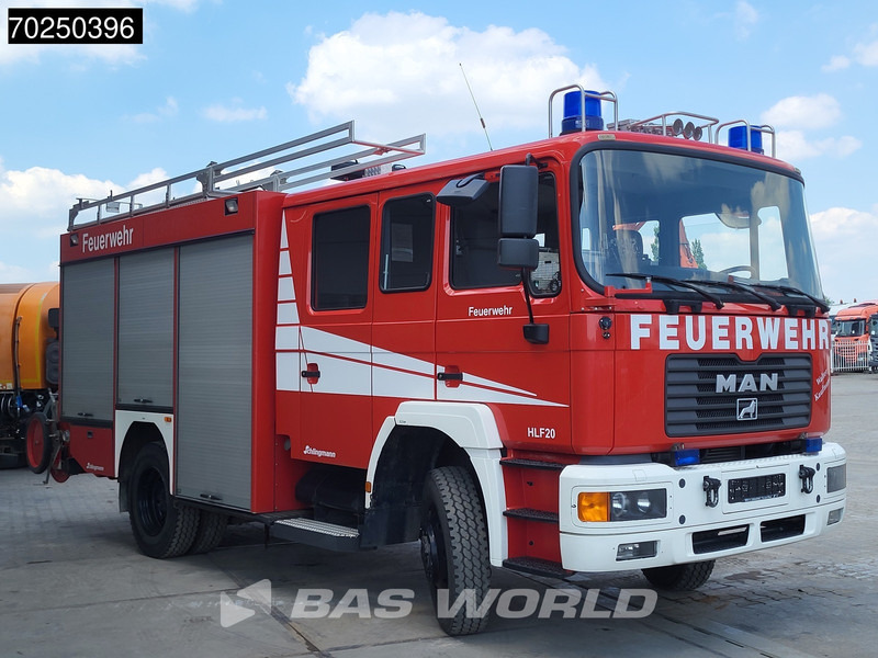 MAN TGA 14.284 4X4 4x4 Manual Schlingmann LF16/12 pump Feuerwehr Steelsuspension Euro 2 - Camión de bomberos: foto 5 MAN TGA 14.284 4X4 4x4 Manual Schlingmann LF16/12 pump Feuerwehr Steelsuspension Euro 2 - Camión de bomberos: foto 5
