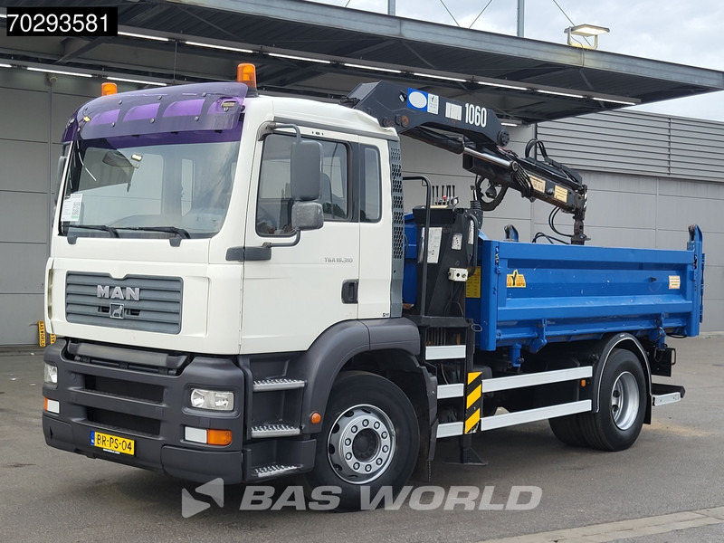 Camión volquete, Camión grúa MAN TGA 18.310 TGA 4X2 NL-Truck HMF 1060 K2 Steelsuspension Euro 3: foto 15 Camión volquete, Camión grúa MAN TGA 18.310 TGA 4X2 NL-Truck HMF 1060 K2 Steelsuspension Euro 3: foto 15