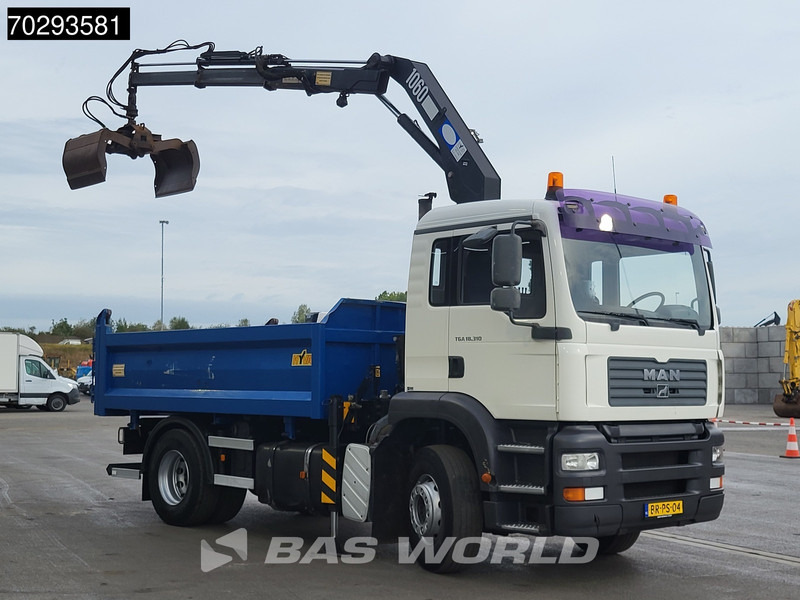 MAN TGA 18.310 TGA 4X2 NL-Truck HMF 1060 K2 Steelsuspension Euro 3 - Camión volquete, Camión grúa: foto 3 MAN TGA 18.310 TGA 4X2 NL-Truck HMF 1060 K2 Steelsuspension Euro 3 - Camión volquete, Camión grúa: foto 3
