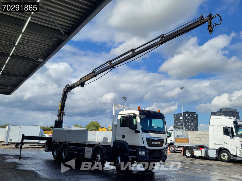 MAN TGS 35.400 8X4 Palfinger PK23002 SH Kran Crane Big-Axle Euro 6 - Camión caja abierta, Camión grúa: foto 3 MAN TGS 35.400 8X4 Palfinger PK23002 SH Kran Crane Big-Axle Euro 6 - Camión caja abierta, Camión grúa: foto 3