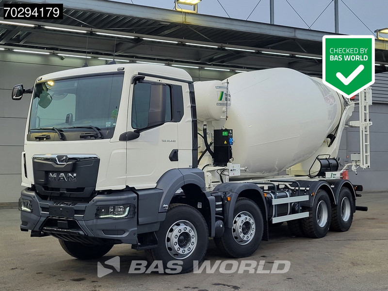MAN TGS 41.440 8X4 NEW! 12m3 Stetter Mixer Big-Axle Steelsuspension Automatic Euro 6 - Camión hormigonera: foto 1 MAN TGS 41.440 8X4 NEW! 12m3 Stetter Mixer Big-Axle Steelsuspension Automatic Euro 6 - Camión hormigonera: foto 1