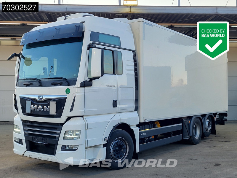 MAN TGX 26.470 6X2 2000kg Ladebordwand Retarder Lift Axle Automatic Euro 6 - Camión caja cerrada: foto 1 MAN TGX 26.470 6X2 2000kg Ladebordwand Retarder Lift Axle Automatic Euro 6 - Camión caja cerrada: foto 1
