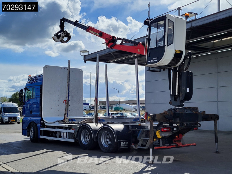 MAN TGX 33.580 TGX 6X4 XLX Palfinger M12L83 Retarder Navi Xenon Euro 6 - Camión forestal, Camión grúa: foto 2 MAN TGX 33.580 TGX 6X4 XLX Palfinger M12L83 Retarder Navi Xenon Euro 6 - Camión forestal, Camión grúa: foto 2