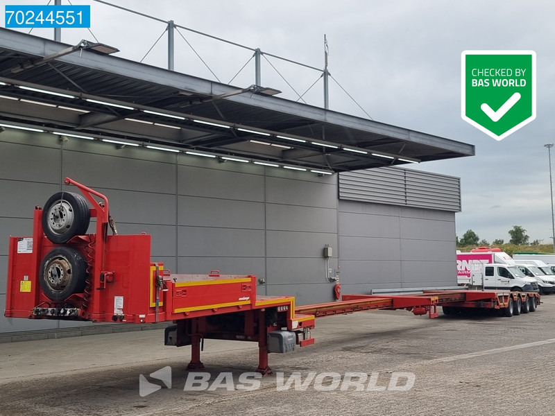 MEUSBURGER MTS-4 2xAusziehbar bis 21M Lift + 4xLenkachse - Semirremolque góndola rebajadas: foto 1 MEUSBURGER MTS-4 2xAusziehbar bis 21M Lift + 4xLenkachse - Semirremolque góndola rebajadas: foto 1