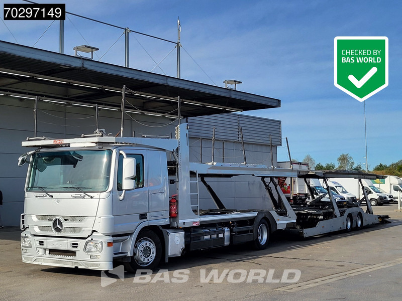 Mercedes-Benz Actros 1848 Actros 4X2 Lohr car transporter Retarder Standklima Xenon Euro 5 - Camión portavehículos: foto 1 Mercedes-Benz Actros 1848 Actros 4X2 Lohr car transporter Retarder Standklima Xenon Euro 5 - Camión portavehículos: foto 1