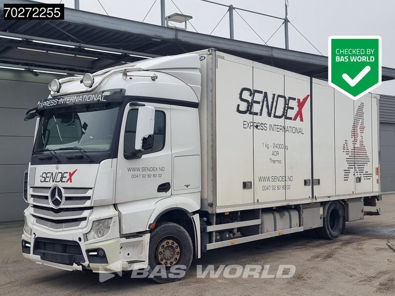 Mercedes-Benz Actros 2036 4X2 19.5tonner 2000kg Ladebordwand Xenon StreamSpace Euro 6 - Camión frigorífico: foto 1 Mercedes-Benz Actros 2036 4X2 19.5tonner 2000kg Ladebordwand Xenon StreamSpace Euro 6 - Camión frigorífico: foto 1