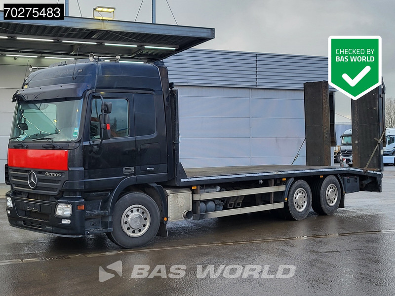 Mercedes-Benz Actros 2541 6X2 Machine Transporter Winch Lift+Steering Axle Retarder Euro 5 - Camión portavehículos: foto 1 Mercedes-Benz Actros 2541 6X2 Machine Transporter Winch Lift+Steering Axle Retarder Euro 5 - Camión portavehículos: foto 1