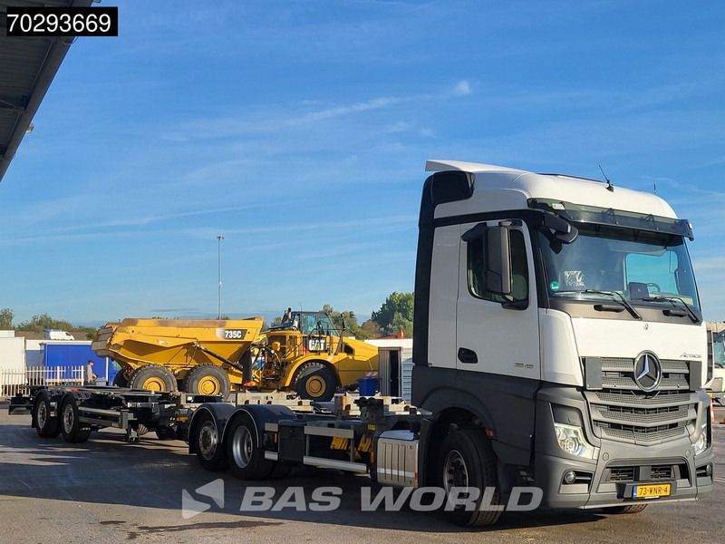 Mercedes-Benz Actros 2545 Actros 6X2 NL-Truck BDF Combi Retarder Lift Asche ACC Xenon Navi Euro 6 - Camión portacontenedore/ Intercambiable: foto 3 Mercedes-Benz Actros 2545 Actros 6X2 NL-Truck BDF Combi Retarder Lift Asche ACC Xenon Navi Euro 6 - Camión portacontenedore/ Intercambiable: foto 3
