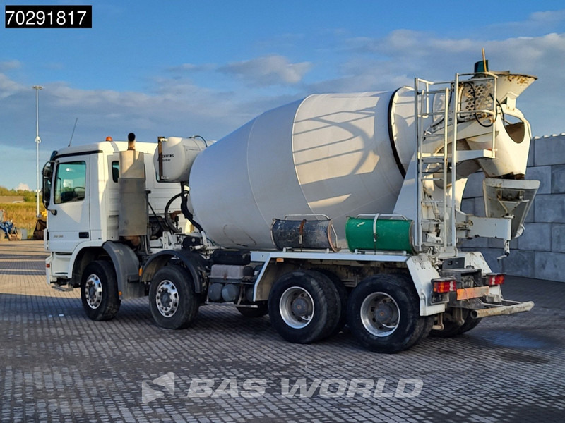Mercedes-Benz Actros 3236 8X4 9m3 Stetter Mixer Retarder Steelsuspension Big-Axle Euro 3 - Camión hormigonera: foto 2 Mercedes-Benz Actros 3236 8X4 9m3 Stetter Mixer Retarder Steelsuspension Big-Axle Euro 3 - Camión hormigonera: foto 2