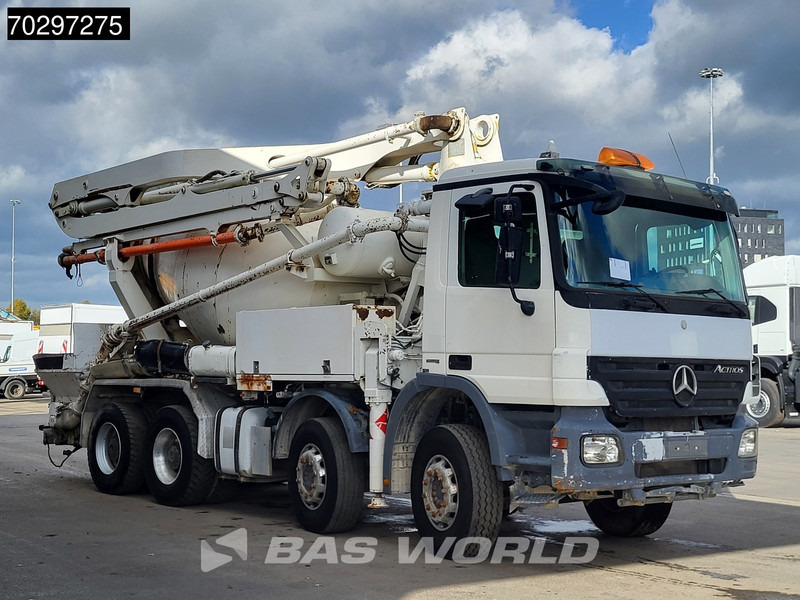 Mercedes-Benz Actros 3241 8X4 7m3 Putzmeister TMM 21-3 Mixer Big-Axle Steelsuspension 3-Pedals Euro 4 - Camión hormigonera: foto 3 Mercedes-Benz Actros 3241 8X4 7m3 Putzmeister TMM 21-3 Mixer Big-Axle Steelsuspension 3-Pedals Euro 4 - Camión hormigonera: foto 3