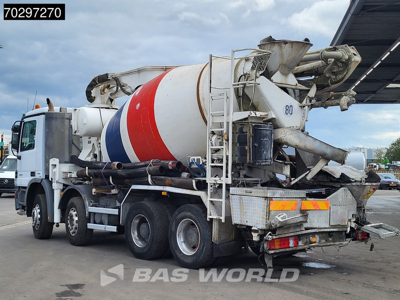 Mercedes-Benz Actros 3241 8X4 Putzmeister TMM 21-3 Mixer Big-Axle Steelsuspension Automatic Euro 4 - Camión bomba de hormigón: foto 2 Mercedes-Benz Actros 3241 8X4 Putzmeister TMM 21-3 Mixer Big-Axle Steelsuspension Automatic Euro 4 - Camión bomba de hormigón: foto 2