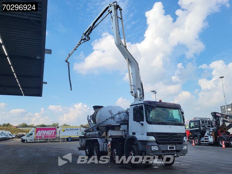 Mercedes-Benz Actros 3241 8X4 Putzmeister TMM 21 PUMI 7m3 Liebherr mixer 3-Pedals Big-Axle Euro 3 - Camión hormigonera: foto 5 Mercedes-Benz Actros 3241 8X4 Putzmeister TMM 21 PUMI 7m3 Liebherr mixer 3-Pedals Big-Axle Euro 3 - Camión hormigonera: foto 5