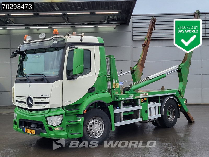 Mercedes-Benz Antos 2135 4X2 NL-Truck 14Ton HYVALIFT Automatic Euro 6 - Camión portacontenedor de cadenas: foto 1 Mercedes-Benz Antos 2135 4X2 NL-Truck 14Ton HYVALIFT Automatic Euro 6 - Camión portacontenedor de cadenas: foto 1