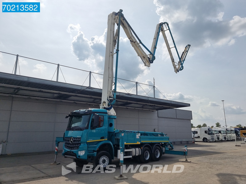 Mercedes-Benz Arocs 2836 6X4 Manual 33mtr Pump Sermac 5Z33 SC150 Euro 6 - Camión bomba de hormigón: foto 2 Mercedes-Benz Arocs 2836 6X4 Manual 33mtr Pump Sermac 5Z33 SC150 Euro 6 - Camión bomba de hormigón: foto 2