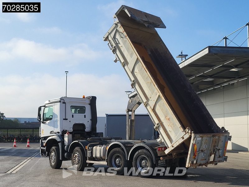 Mercedes-Benz Arocs 3240 8X4 12m3 2-side Tipper Steel Suspension Automatic Big-Axle Euro 6 - Camión volquete: foto 2 Mercedes-Benz Arocs 3240 8X4 12m3 2-side Tipper Steel Suspension Automatic Big-Axle Euro 6 - Camión volquete: foto 2