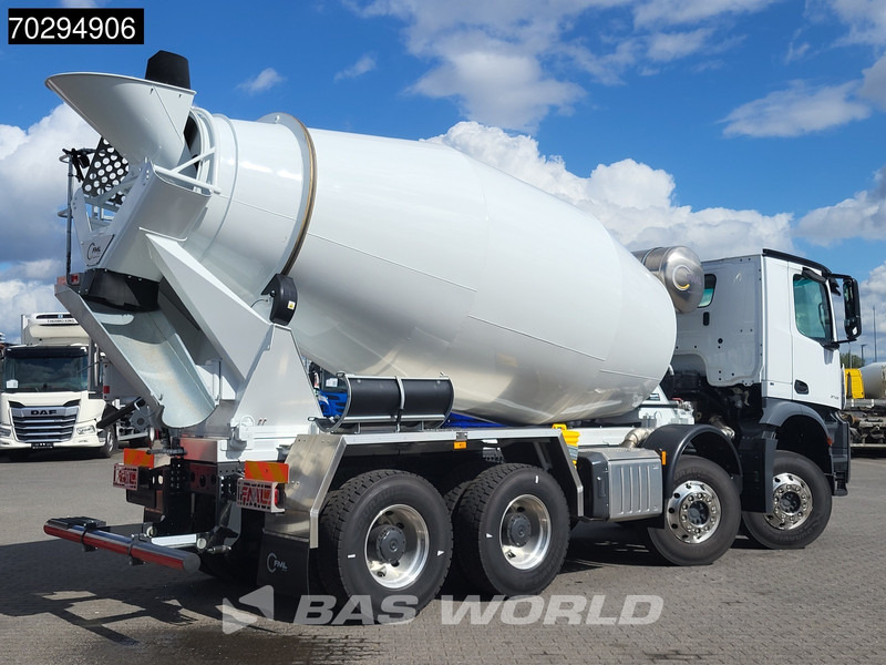 Mercedes-Benz Arocs 3743 8X4 New! 10m3 FML BSH 103 Mixer Steelsuspension Big-Axle Automatic Euro 6 - Camión hormigonera: foto 5 Mercedes-Benz Arocs 3743 8X4 New! 10m3 FML BSH 103 Mixer Steelsuspension Big-Axle Automatic Euro 6 - Camión hormigonera: foto 5