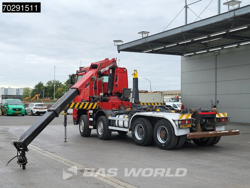 Mercedes-Benz Arocs 4145 8X4 NL-Truck HMF RCL 5300 Crane Hyva 26-51-S Hooklift Steelsuspension Big-Axle Automatic Euro 6 - Camión multibasculante, Camión grúa: foto 3 Mercedes-Benz Arocs 4145 8X4 NL-Truck HMF RCL 5300 Crane Hyva 26-51-S Hooklift Steelsuspension Big-Axle Automatic Euro 6 - Camión multibasculante, Camión grúa: foto 3