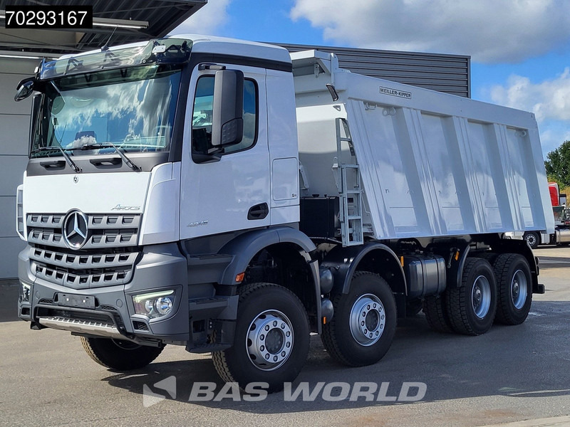 Mercedes-Benz Arocs 4145 8X4 New! 22m3 Meiller Kipper Big-Axle Steelsuspension Manual Euro 3 - Camión volquete: foto 5 Mercedes-Benz Arocs 4145 8X4 New! 22m3 Meiller Kipper Big-Axle Steelsuspension Manual Euro 3 - Camión volquete: foto 5