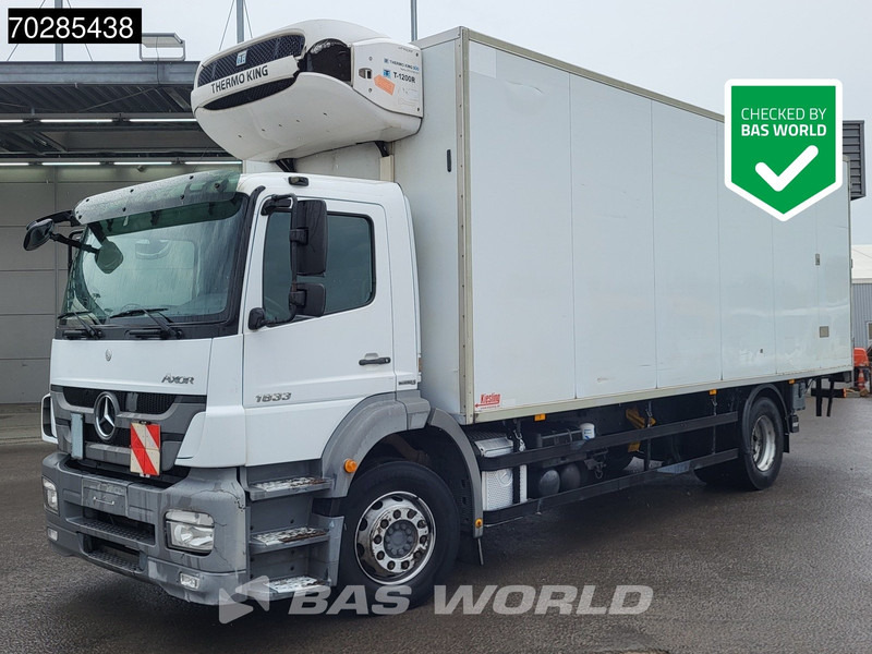 Mercedes-Benz Axor 1833 4X2 Thermo-King T-1200R Manual 2000kg Ladebordwand Euro 5 - Camión frigorífico: foto 1 Mercedes-Benz Axor 1833 4X2 Thermo-King T-1200R Manual 2000kg Ladebordwand Euro 5 - Camión frigorífico: foto 1