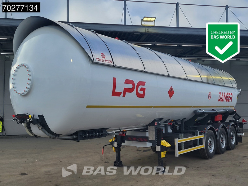 Mim-Mak LPG TRANSPORT TANK 3 axles NEW 48m3 Liftachse Gas ADR - Semirremolque cisterna: foto 1 Mim-Mak LPG TRANSPORT TANK 3 axles NEW 48m3 Liftachse Gas ADR - Semirremolque cisterna: foto 1