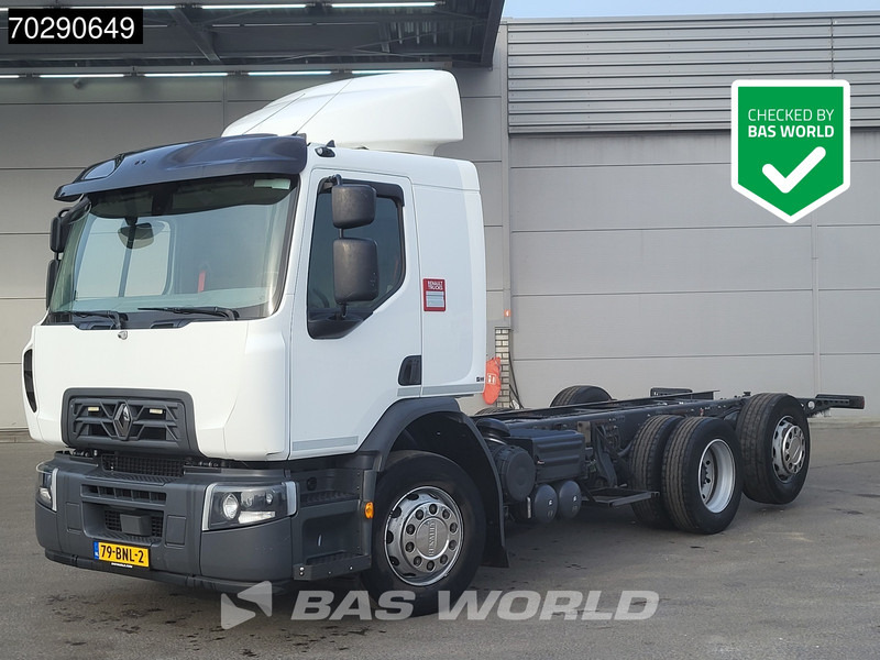 Renault D 380 6X2 NL-Truck chassis with APK Lift+Steering Axle Automatic Euro 6 - Camión chasis: foto 1 Renault D 380 6X2 NL-Truck chassis with APK Lift+Steering Axle Automatic Euro 6 - Camión chasis: foto 1