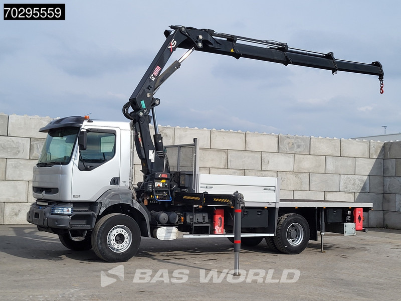 Renault Kerax 320 4X2 HIAB 288EP-3 HIPRO Crane Kran Steel suspension Manual Euro 3 - Camión caja abierta, Camión grúa: foto 3 Renault Kerax 320 4X2 HIAB 288EP-3 HIPRO Crane Kran Steel suspension Manual Euro 3 - Camión caja abierta, Camión grúa: foto 3