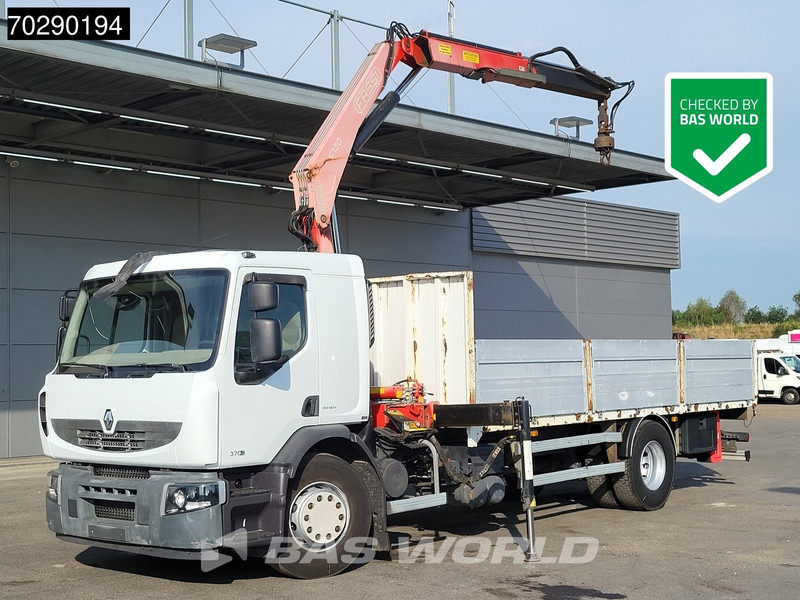 Renault Premium 370 4X2 Fassi F130A.21 Crane Manual Euro 4 - Camión caja abierta, Camión grúa: foto 1 Renault Premium 370 4X2 Fassi F130A.21 Crane Manual Euro 4 - Camión caja abierta, Camión grúa: foto 1