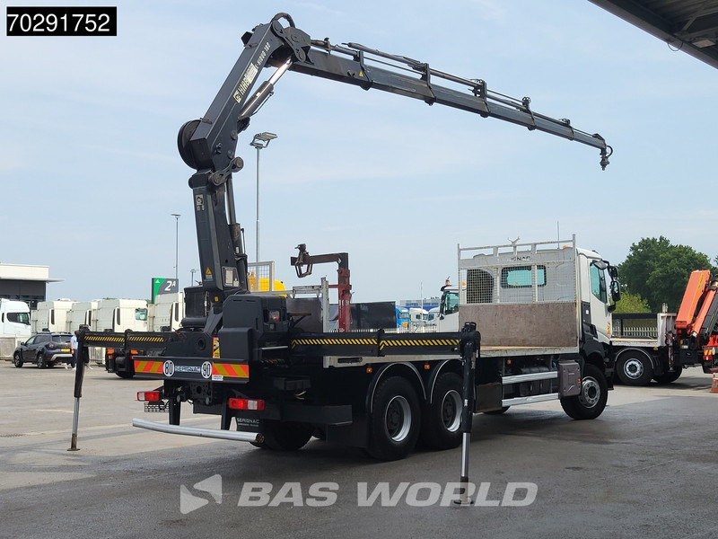 Renault Premium 380 6X4 HIAB X-HIDUO 188 E-5 Crane Steelsuspension Big-Axle Automatic Euro 6 - Camión caja abierta, Camión grúa: foto 5 Renault Premium 380 6X4 HIAB X-HIDUO 188 E-5 Crane Steelsuspension Big-Axle Automatic Euro 6 - Camión caja abierta, Camión grúa: foto 5