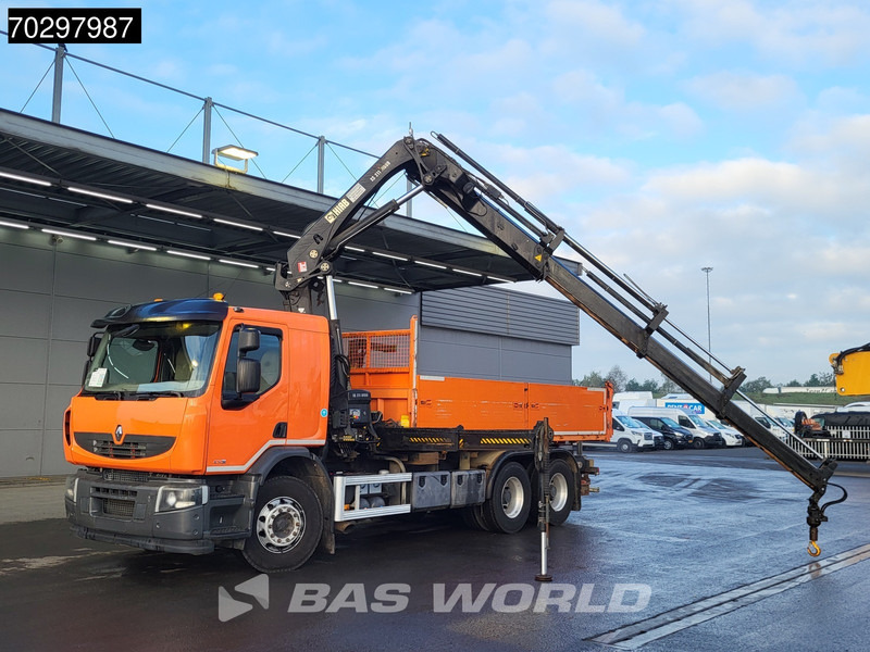 Renault Premium 430 Lander 6X4 HIAB 211 EP-4 Crane Kran 10m3Tipper Big-Axle Euro 5 - Camión volquete, Camión grúa: foto 5 Renault Premium 430 Lander 6X4 HIAB 211 EP-4 Crane Kran 10m3Tipper Big-Axle Euro 5 - Camión volquete, Camión grúa: foto 5