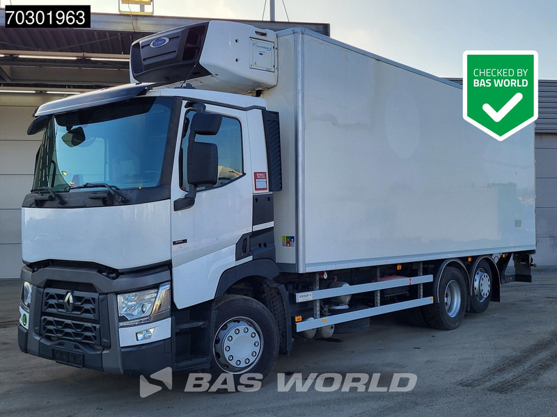 Renault T 430 6X2 Carrier SUPRA 1150 Mt 2000kg Ladebordwand Lift Axle Automatic Euro 6 - Camión frigorífico: foto 1 Renault T 430 6X2 Carrier SUPRA 1150 Mt 2000kg Ladebordwand Lift Axle Automatic Euro 6 - Camión frigorífico: foto 1