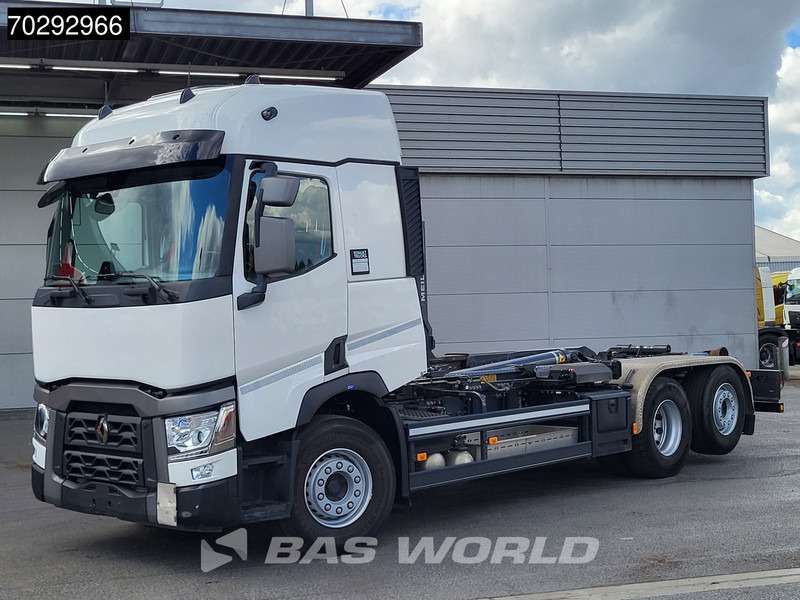 Renault T 480 6X2 Optibrake+ Meiller S21.7 Hooklift Lift+Steering-Axle Navi ACC Automatic Euro 6 - Camión multibasculante: foto 3 Renault T 480 6X2 Optibrake+ Meiller S21.7 Hooklift Lift+Steering-Axle Navi ACC Automatic Euro 6 - Camión multibasculante: foto 3