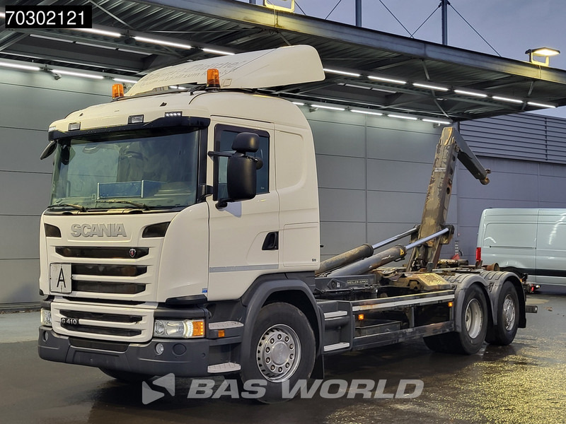 Scania G410 6X2 20tons Meiller containersystem Lift+steering Axle Retarder Euro 6 - Camión multibasculante: foto 3 Scania G410 6X2 20tons Meiller containersystem Lift+steering Axle Retarder Euro 6 - Camión multibasculante: foto 3