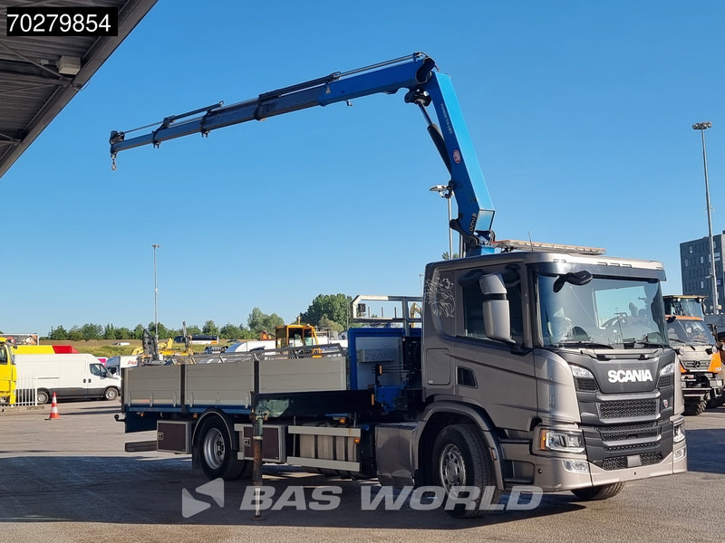 Scania P280 4X2 HMF 1420K-RC Kran Crane Automatic Euro 6 - Camión caja abierta, Camión grúa: foto 3 Scania P280 4X2 HMF 1420K-RC Kran Crane Automatic Euro 6 - Camión caja abierta, Camión grúa: foto 3