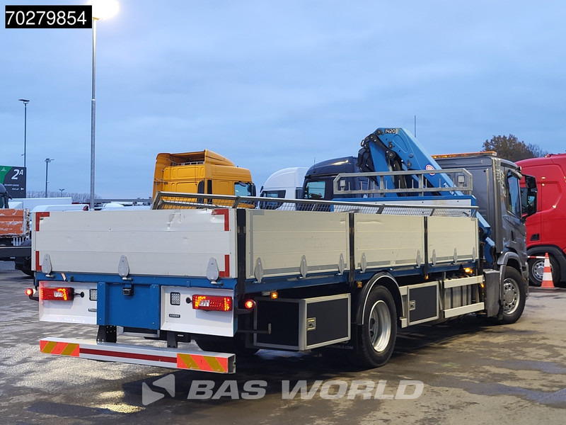 Camión caja abierta, Camión grúa Scania P280 4X2 HMF 1420K-RC Kran Crane Leather seats Automatic Euro 6: foto 13 Camión caja abierta, Camión grúa Scania P280 4X2 HMF 1420K-RC Kran Crane Leather seats Automatic Euro 6: foto 13