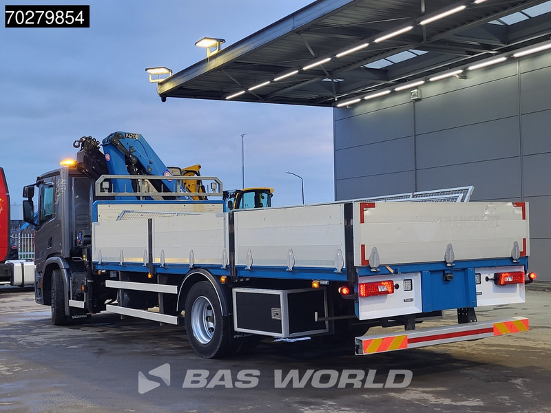 Camión caja abierta, Camión grúa Scania P280 4X2 HMF 1420K-RC Kran Crane Leather seats Automatic Euro 6: foto 9 Camión caja abierta, Camión grúa Scania P280 4X2 HMF 1420K-RC Kran Crane Leather seats Automatic Euro 6: foto 9