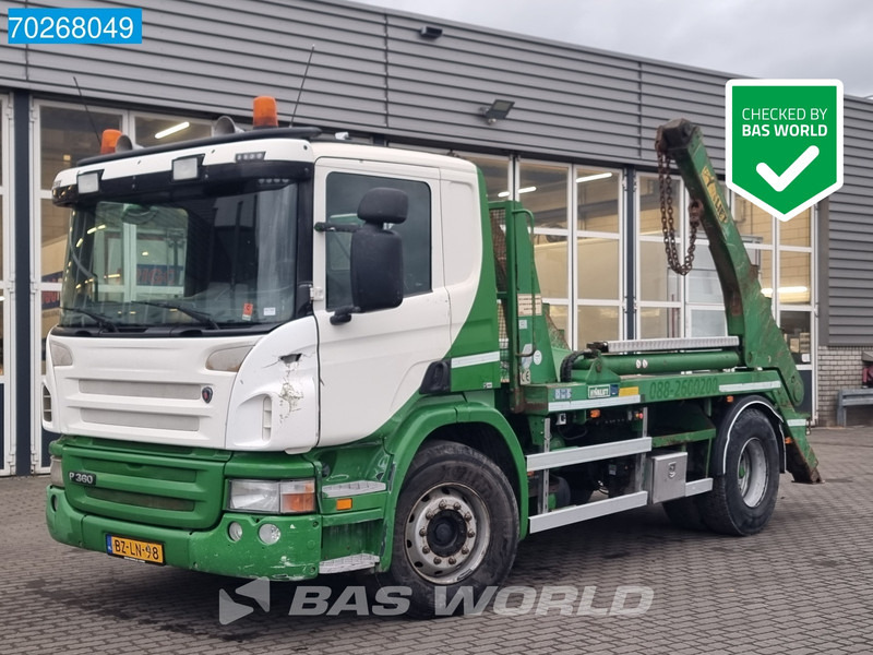 Scania P360 4X2 NL-Truck Hyvalift NG 2014 TAXL Automatic Euro 5 - Camión portacontenedor de cadenas: foto 1 Scania P360 4X2 NL-Truck Hyvalift NG 2014 TAXL Automatic Euro 5 - Camión portacontenedor de cadenas: foto 1