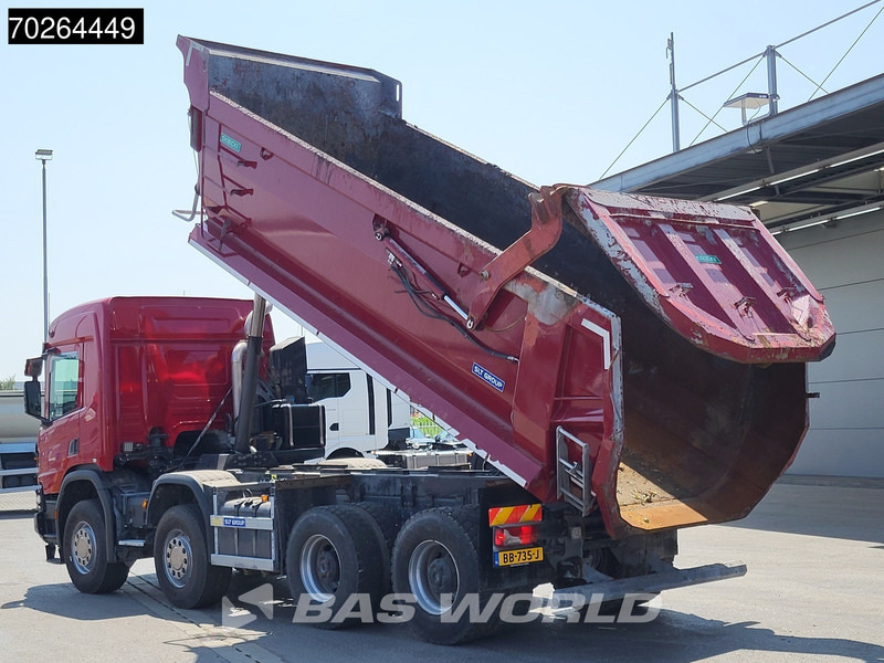 Scania P410 8X4 NL-Truck 19m3 tipper box heating Big-Axle Steelsuspension Automatic - Camión volquete: foto 2 Scania P410 8X4 NL-Truck 19m3 tipper box heating Big-Axle Steelsuspension Automatic - Camión volquete: foto 2