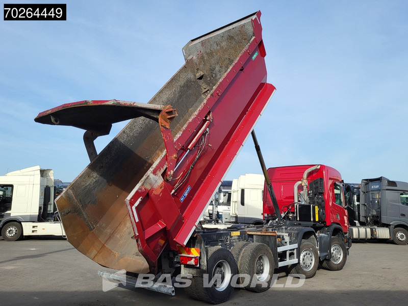 Scania P410 8X4 NL-Truck 19m3 tipper box heating Big-Axle Steelsuspension Automatic - Camión volquete: foto 5 Scania P410 8X4 NL-Truck 19m3 tipper box heating Big-Axle Steelsuspension Automatic - Camión volquete: foto 5