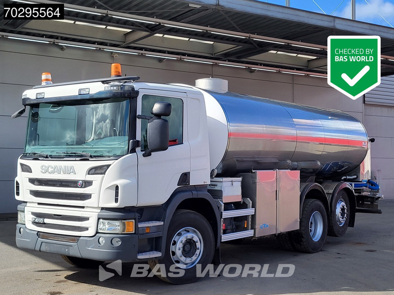 Scania P410 P 6X2 Tanker truck Automatic Retarder Lift+Steering axle Euro 6 - Camión cisterna: foto 1 Scania P410 P 6X2 Tanker truck Automatic Retarder Lift+Steering axle Euro 6 - Camión cisterna: foto 1