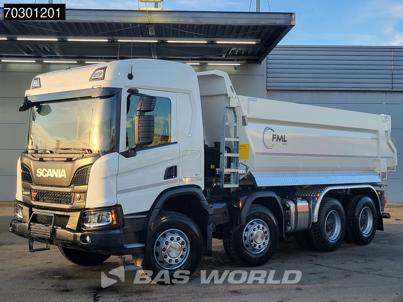 Scania P420 8X4 NEW 18m3 KH Tipper Big-Axle Steelsuspension Automatic Euro 6 - Camión volquete: foto 5 Scania P420 8X4 NEW 18m3 KH Tipper Big-Axle Steelsuspension Automatic Euro 6 - Camión volquete: foto 5