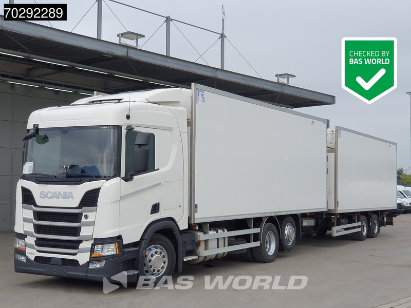 Scania R410 6X2 Carrier Supra 1250 MT Retarder Lamberet Liftachse ACC Euro 6 - Camión frigorífico: foto 1 Scania R410 6X2 Carrier Supra 1250 MT Retarder Lamberet Liftachse ACC Euro 6 - Camión frigorífico: foto 1