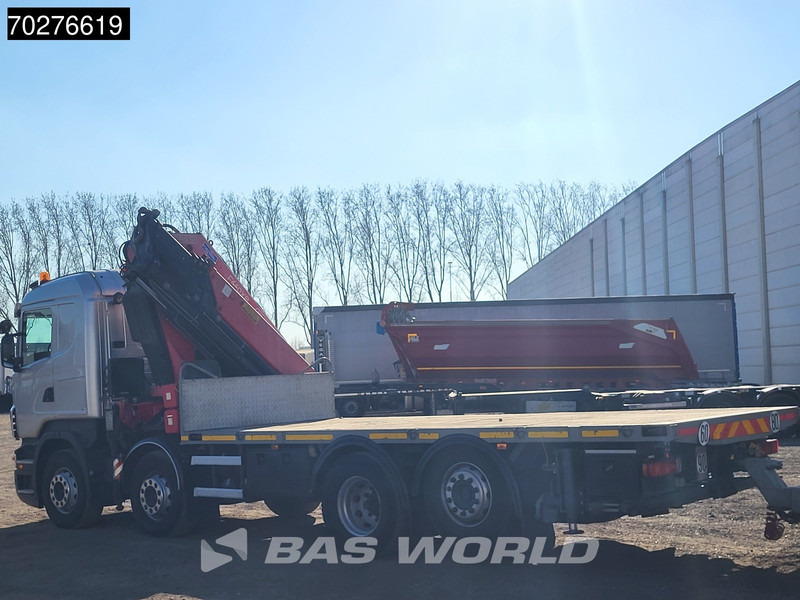 Scania R480 8X2 FASSI F660AXP.25 Manual Retarder Lift+Lenkachse Euro 5 - Camión caja abierta, Camión grúa: foto 2 Scania R480 8X2 FASSI F660AXP.25 Manual Retarder Lift+Lenkachse Euro 5 - Camión caja abierta, Camión grúa: foto 2