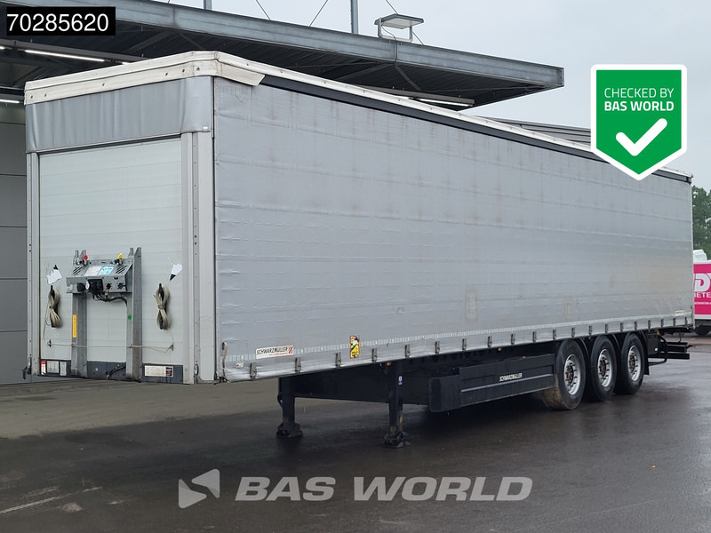 Schwarzmüller S1 Liftachse Palettenkasten Anti vandalism Sliding Roof SAF - Semirremolque lona: foto 1 Schwarzmüller S1 Liftachse Palettenkasten Anti vandalism Sliding Roof SAF - Semirremolque lona: foto 1