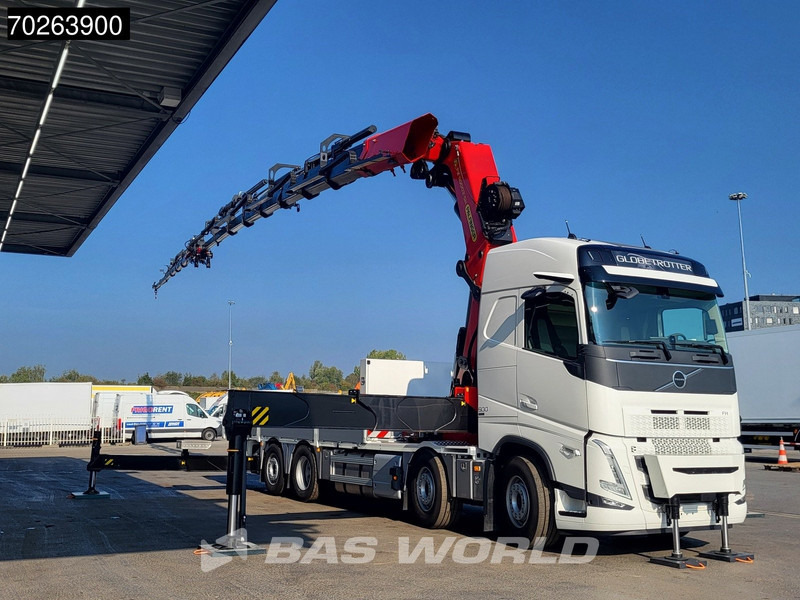 Volvo FH 500 8X2 Palfinger PK110002 SH Crane + Fly-Jib Winch VEB+ Euro 6 - Camión caja abierta, Camión grúa: foto 3 Volvo FH 500 8X2 Palfinger PK110002 SH Crane + Fly-Jib Winch VEB+ Euro 6 - Camión caja abierta, Camión grúa: foto 3
