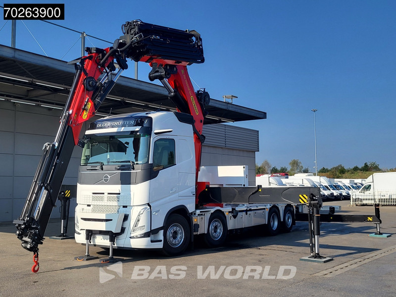 Volvo FH 500 8X2 Palfinger PK110002 SH Crane + Fly-Jib Winch VEB+ Euro 6 - Camión caja abierta, Camión grúa: foto 5 Volvo FH 500 8X2 Palfinger PK110002 SH Crane + Fly-Jib Winch VEB+ Euro 6 - Camión caja abierta, Camión grúa: foto 5