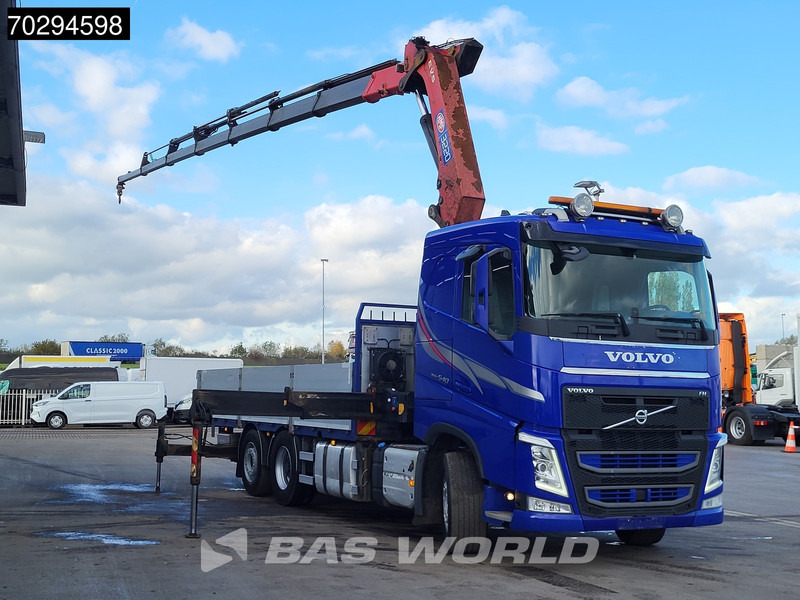 Volvo FH 540 FH 6X2 HMF 3220-K7 Crane Kran Lift-Axle Big-Axle Xenon Automatic Euro 6 - Camión caja abierta, Camión grúa: foto 3 Volvo FH 540 FH 6X2 HMF 3220-K7 Crane Kran Lift-Axle Big-Axle Xenon Automatic Euro 6 - Camión caja abierta, Camión grúa: foto 3