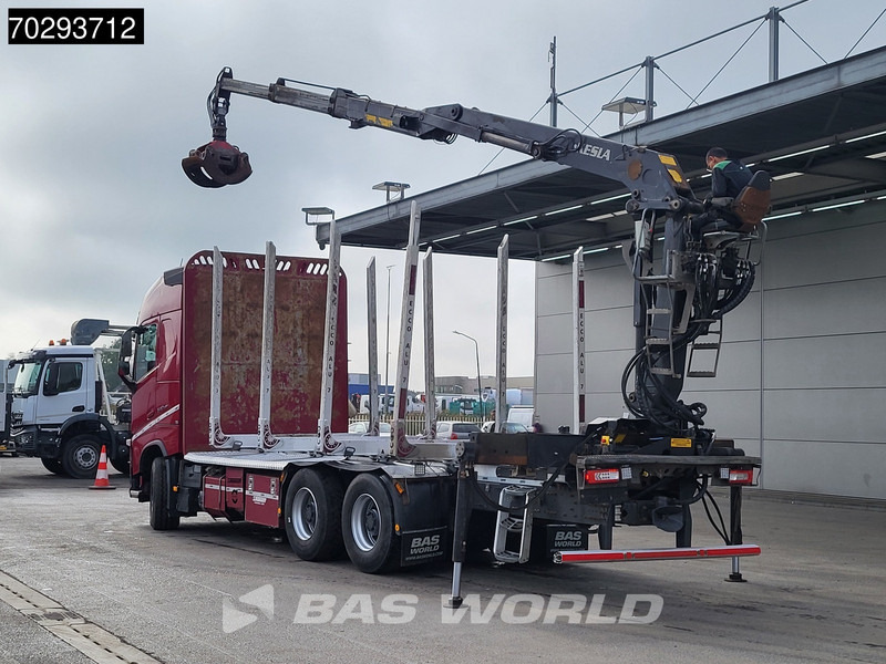 Volvo FH 540 FH 6X4 Kesla 2112ZT Crane Retarder Big-Axle I-ParkCool Xenon Euro 6 - Camión forestal, Camión grúa: foto 2 Volvo FH 540 FH 6X4 Kesla 2112ZT Crane Retarder Big-Axle I-ParkCool Xenon Euro 6 - Camión forestal, Camión grúa: foto 2