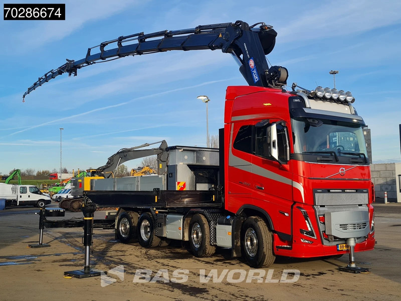 Volvo FH16 650 FH16 8X2 NL-Truck HMF 7020K-RCS Crane + Jib Lift+Steering-Axle Navi LED - Camión caja abierta, Camión grúa: foto 3 Volvo FH16 650 FH16 8X2 NL-Truck HMF 7020K-RCS Crane + Jib Lift+Steering-Axle Navi LED - Camión caja abierta, Camión grúa: foto 3