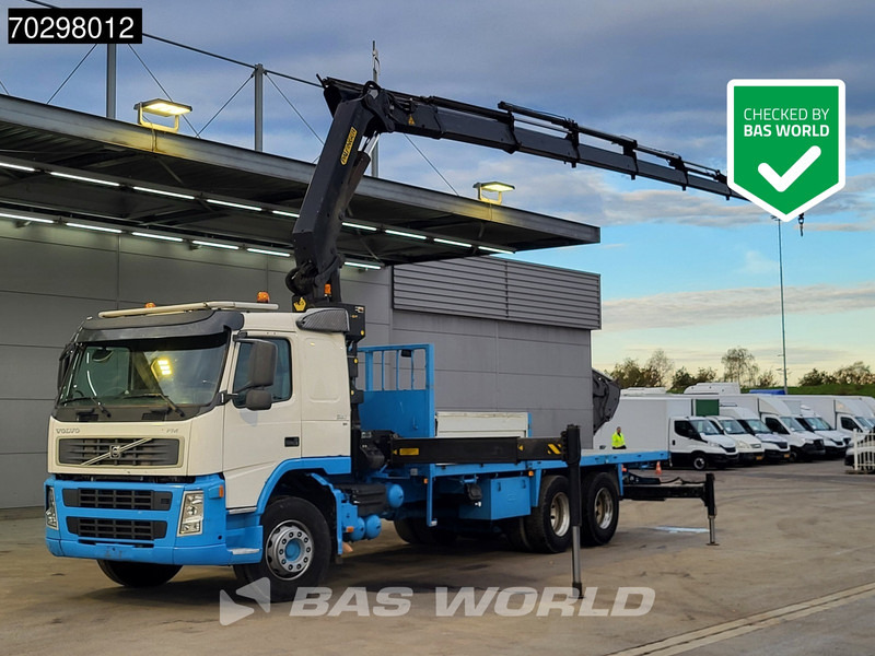 Volvo FM 360 FM 6X2 Palfinger PK29002 Kran crane Manual Sleepercab Airco Euro 4 - Camión caja abierta, Camión grúa: foto 1 Volvo FM 360 FM 6X2 Palfinger PK29002 Kran crane Manual Sleepercab Airco Euro 4 - Camión caja abierta, Camión grúa: foto 1